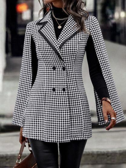Elegant Split Long Sleeve Blazer