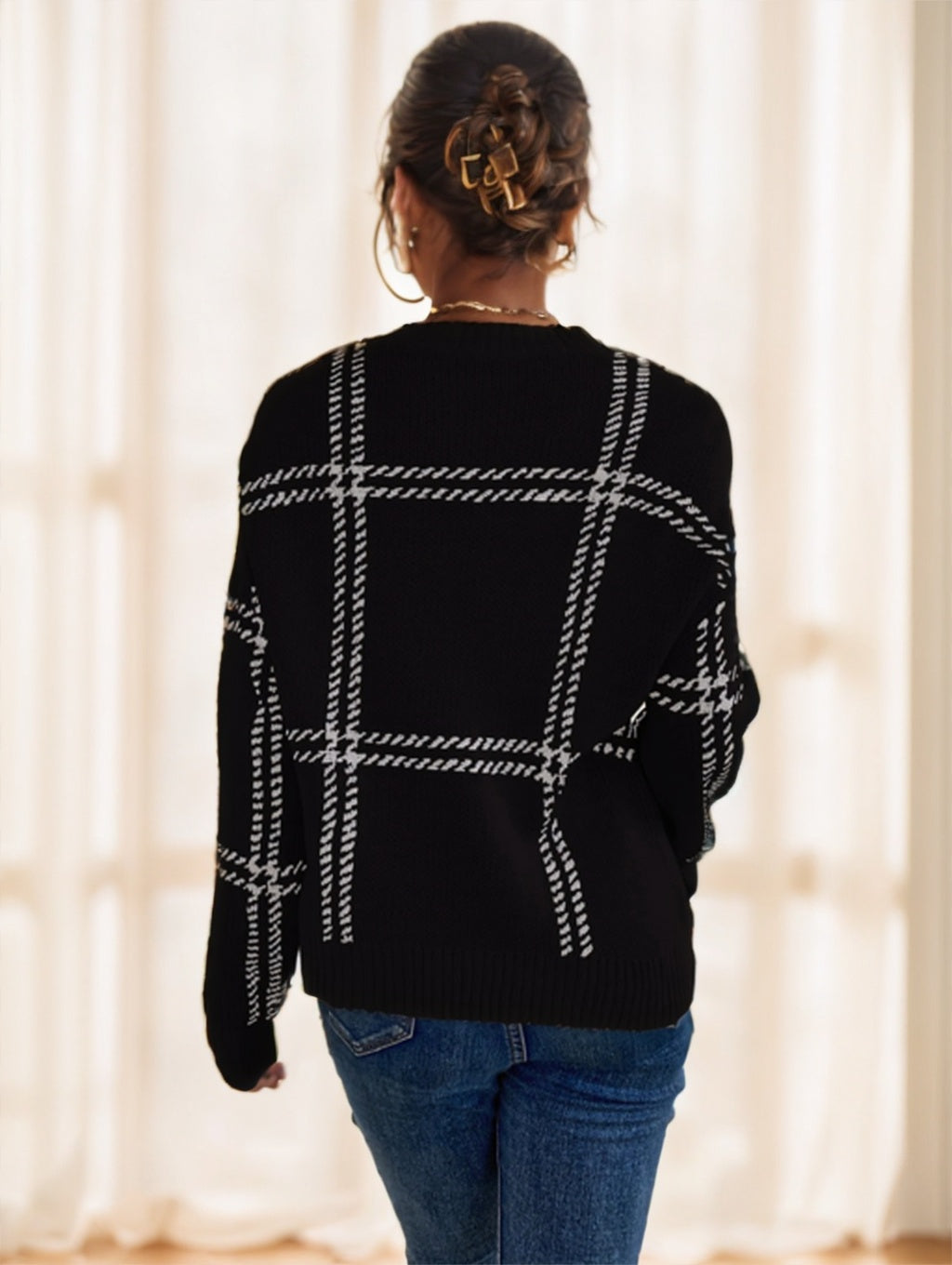 Plaid Sweater