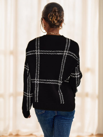 Plaid Sweater