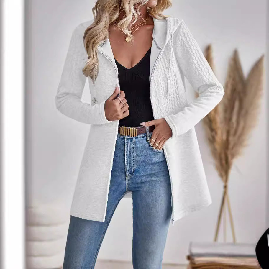 Stitching Casual Loose Jacket Coat