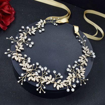 Bridal Rhinestone Alloy Hair Band Elegant