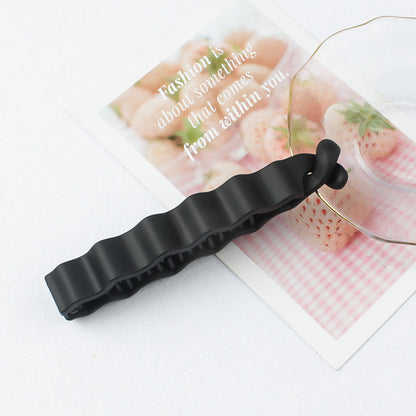12cm Wavy Banana Hair Clip Erect