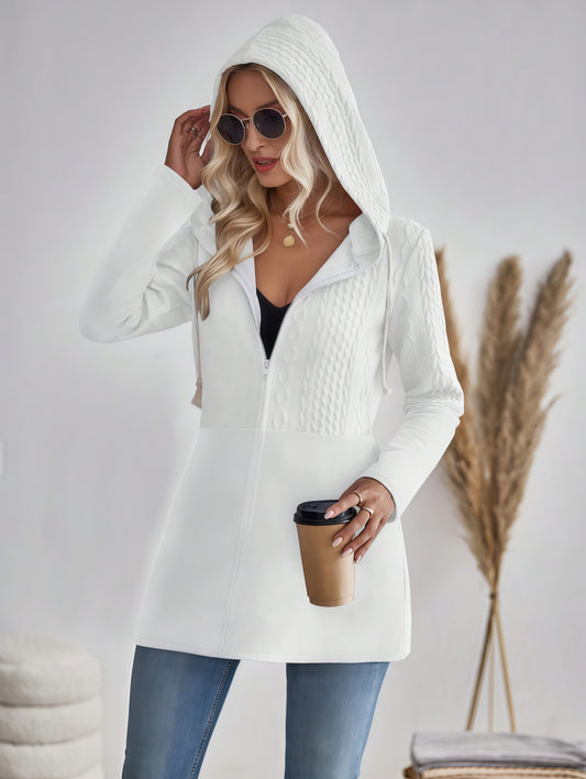 Stitching Casual Loose Jacket Coat