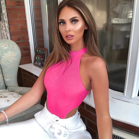 Bodycon Neon Bodysuits