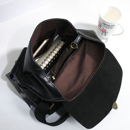 Cowhide Vintage Backpack