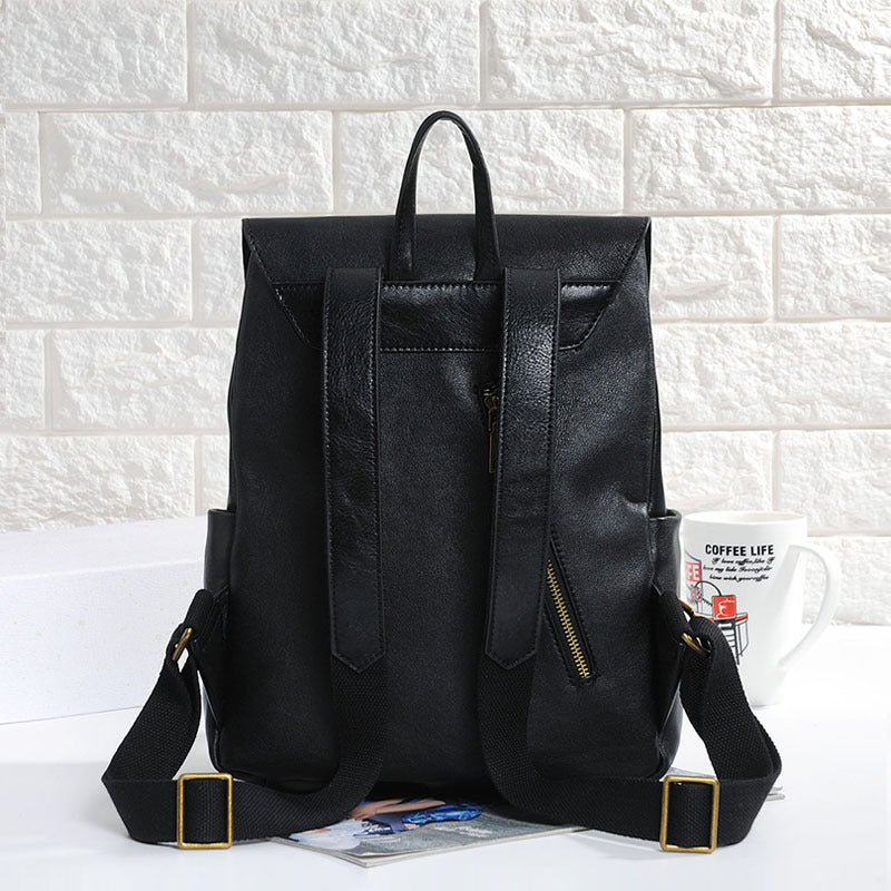 Cowhide Vintage Backpack