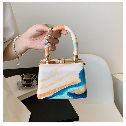 Ethnic Style Clip Bag