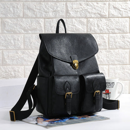 Cowhide Vintage Backpack