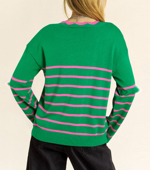 Bowknot Pullover Sweater