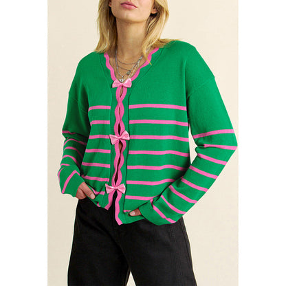 Bowknot Pullover Sweater