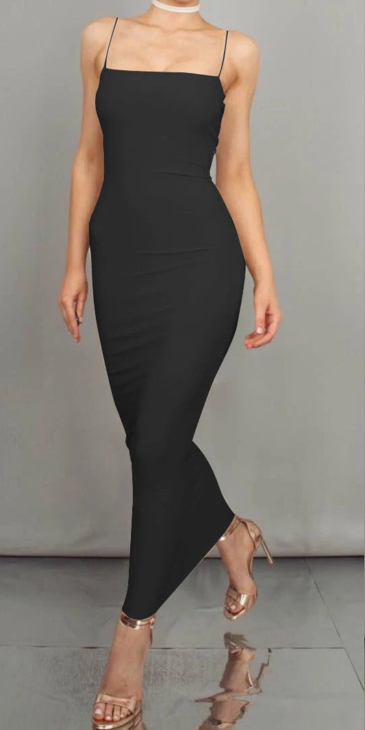 Long Sling Dress Suspender
