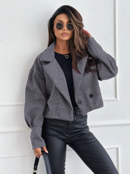 Casual Cardigan Jacket Lapel Collar Stylish