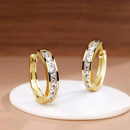 Classic Hoop Earrings Simple & Elegant