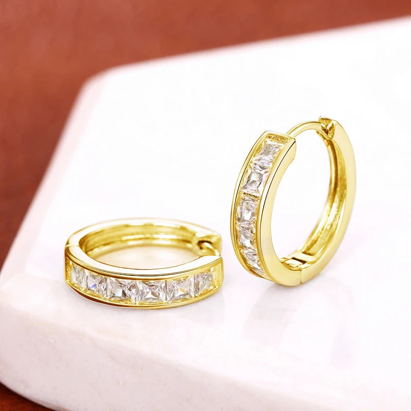 Classic Hoop Earrings Simple & Elegant