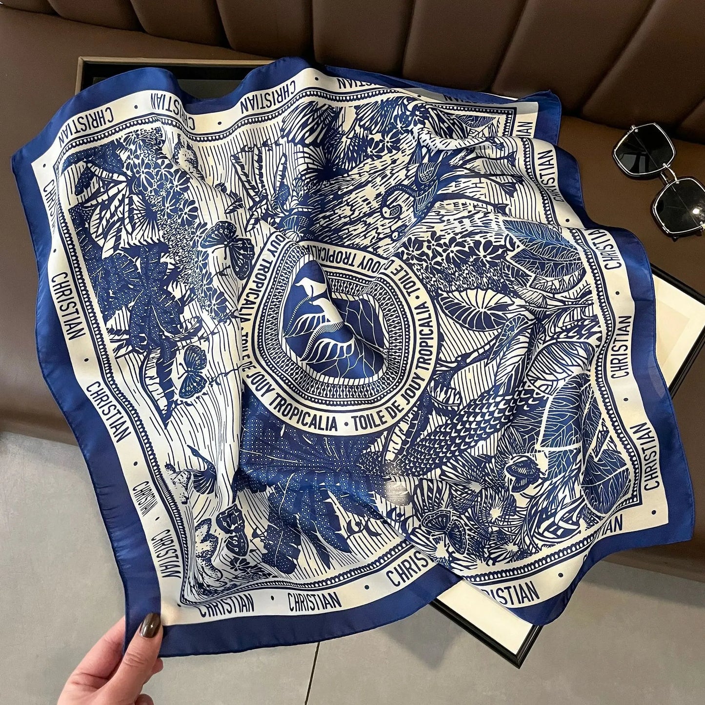 Fashion Printed Polyester Scarf