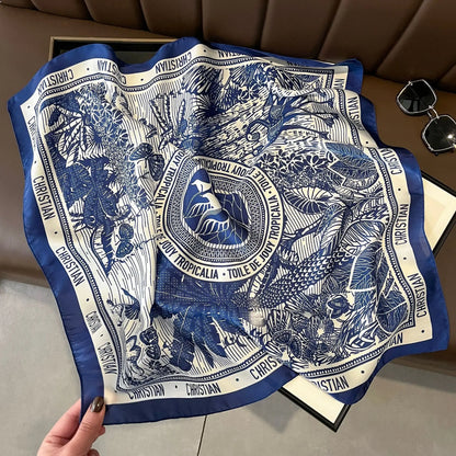 Fashion Printed Polyester Scarf