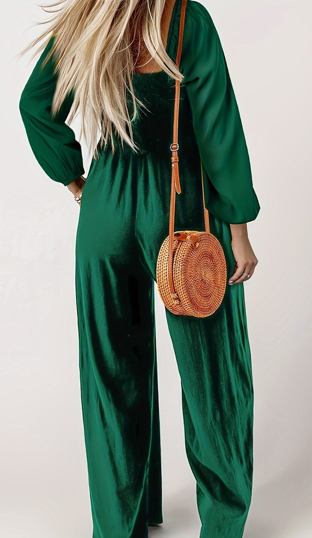 Wide-Leg Trousers Simple Style Pants