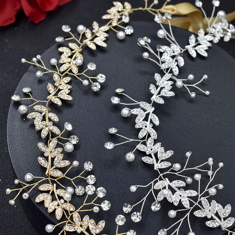 Bridal Rhinestone Alloy Hair Band Elegant