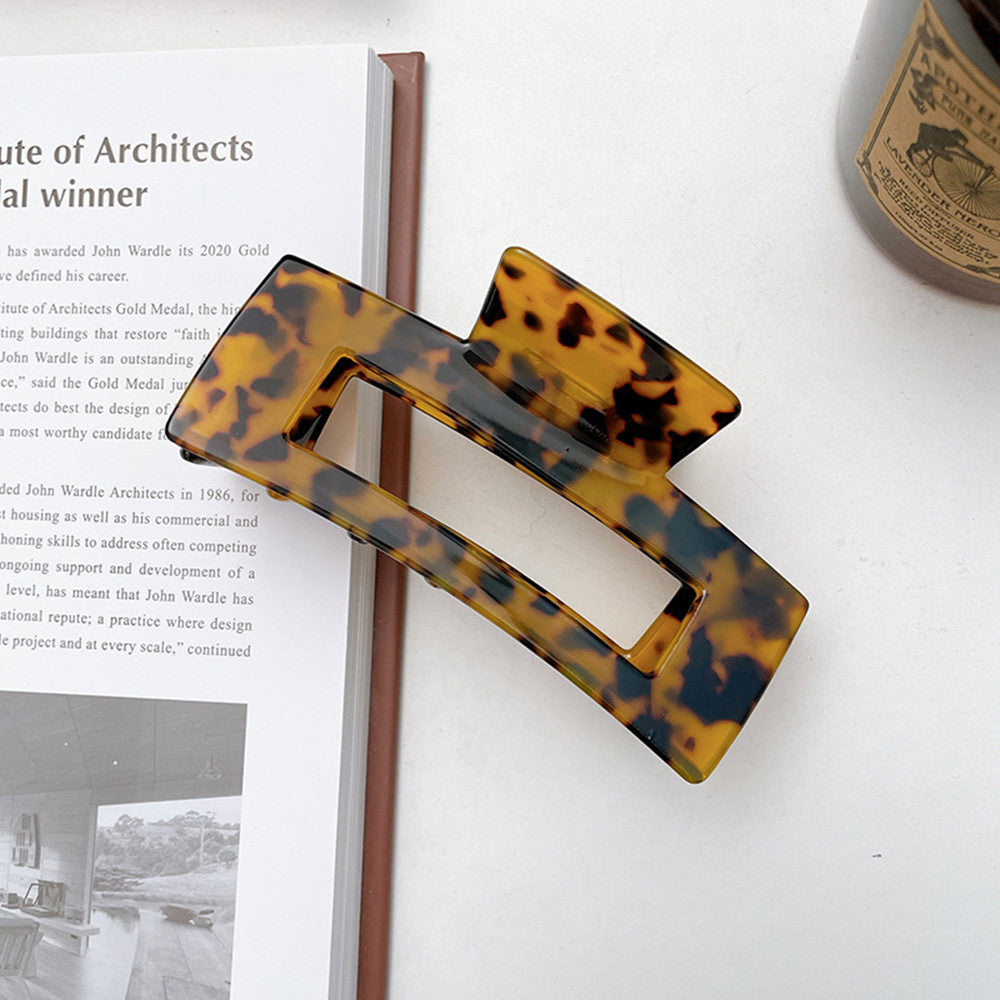 Large Acetate Hair Clip Stylish Hair Grip Accessory