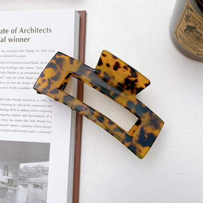 Large Acetate Hair Clip Stylish Hair Grip Accessory