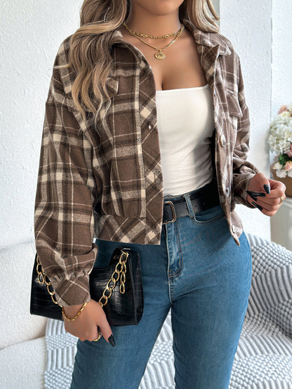 Plaid Stripe Long Sleeve Shirt