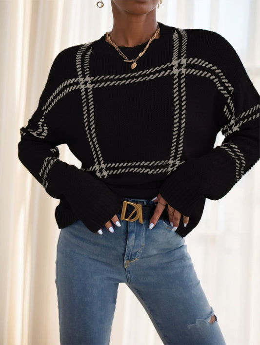 Plaid Sweater