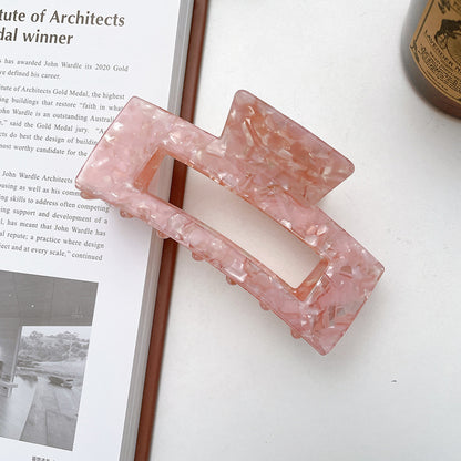 Large Acetate Hair Clip Stylish Hair Grip Accessory