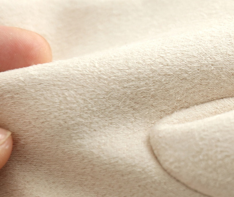 Personality Fleece-Lined leather Winter Gloves