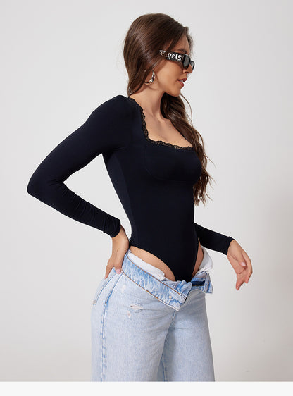 Long Sleeve Yoga Bodysuit