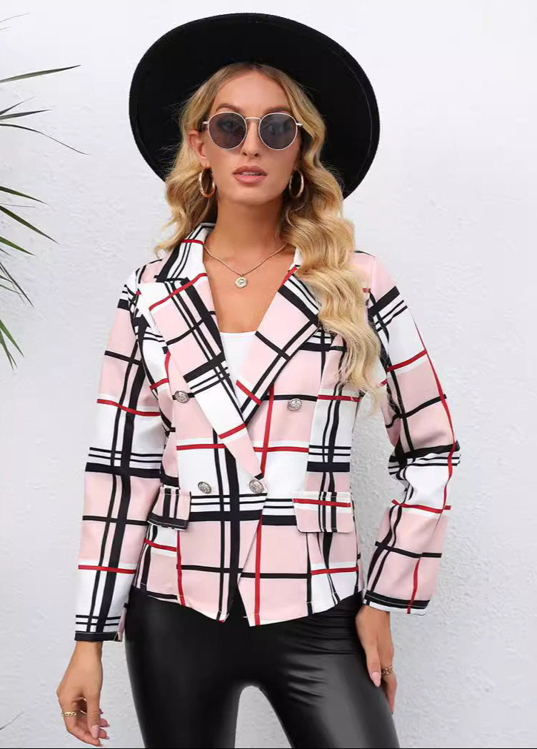 Lapel Fleece Jacket Long Sleeve Double-Sided