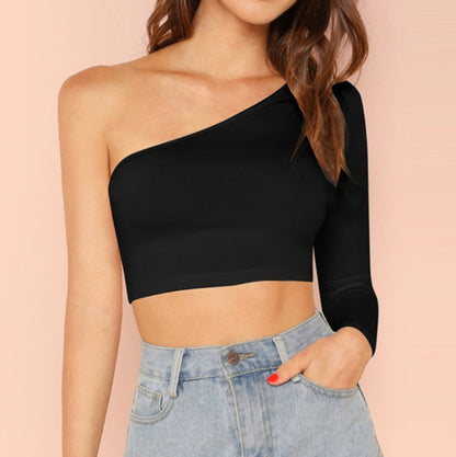 Off-the-Shoulder Knitted Top
