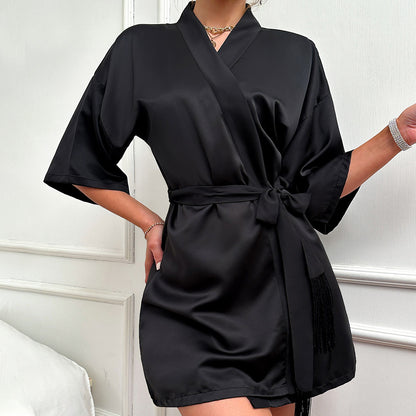 Silk Two-Piece Set – Summer Loungewear