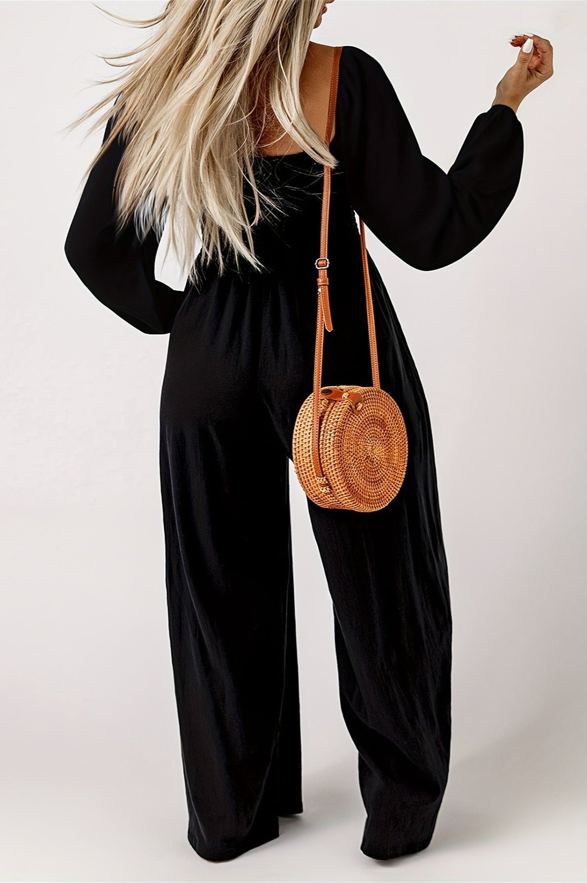 Wide-Leg Trousers Simple Style Pants