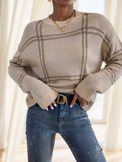 Plaid Sweater