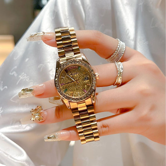 Fashion Waterproof Quartz Steel Watch