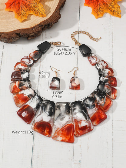 Retro Three-Piece Personalized Set Stylish Coordinated