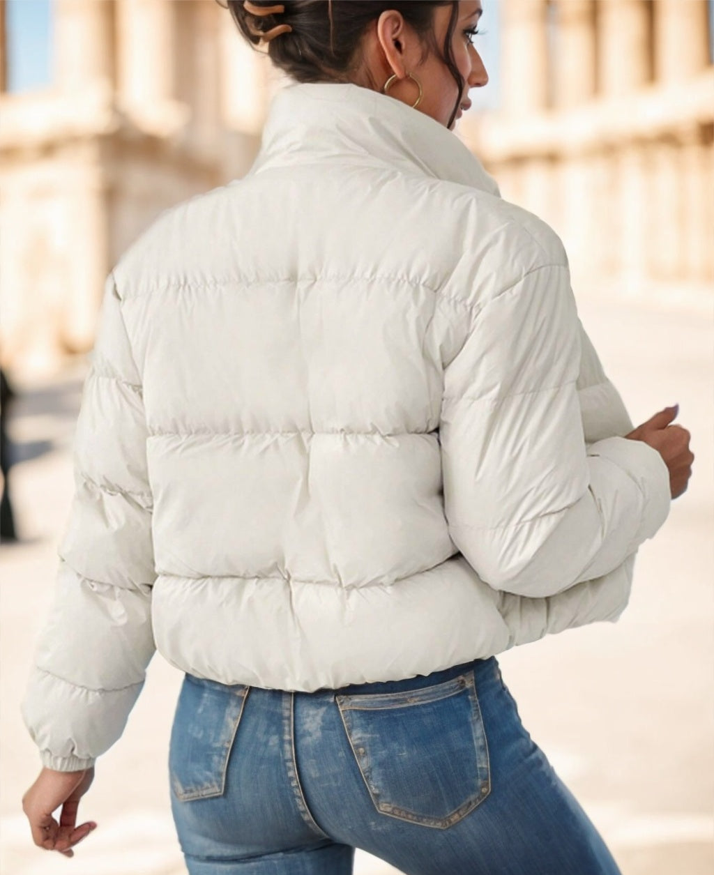 Frenchy Reversible Zip-Up Hooded Jacket
