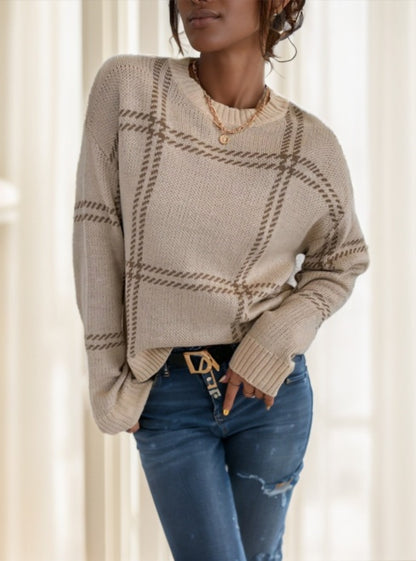 Plaid Sweater