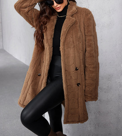 Personality Loose Overcoat Trendy Long Coat